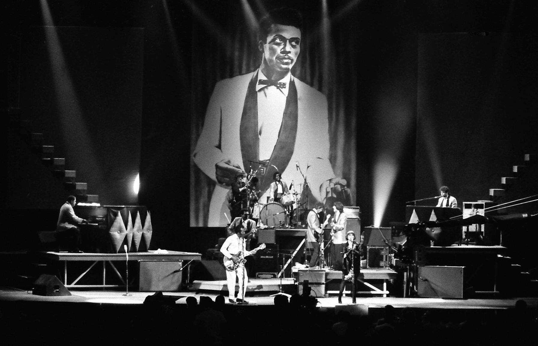 Chuck Berry's 60th birthday was a star-studded event